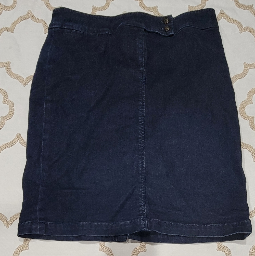 Talbots Navy Blue Skirt